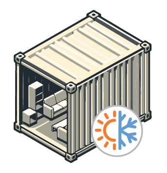 Illustration af depotrum